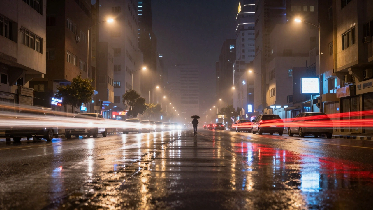 Cityscape Reflections at Night: Wet Streets and Water in Urban Night Photography