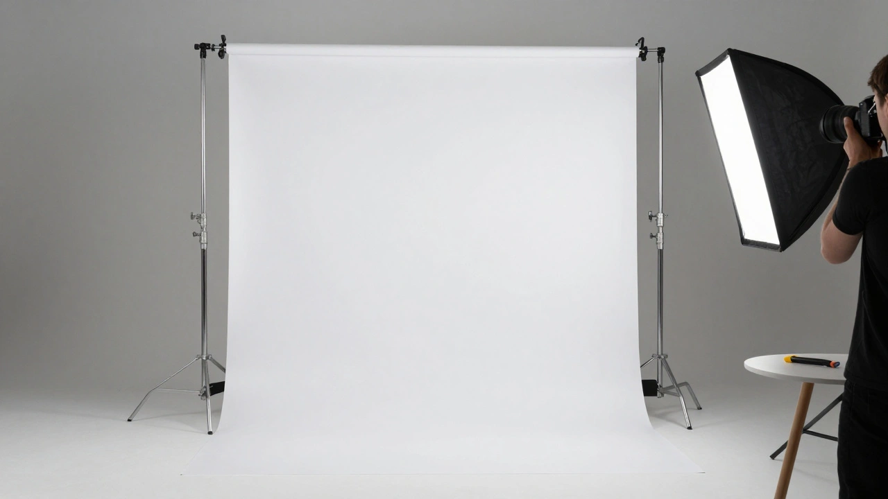 Portrait Backdrops in Studio Photography: Seamless Paper vs Fabric - Which One Should You Choose?
