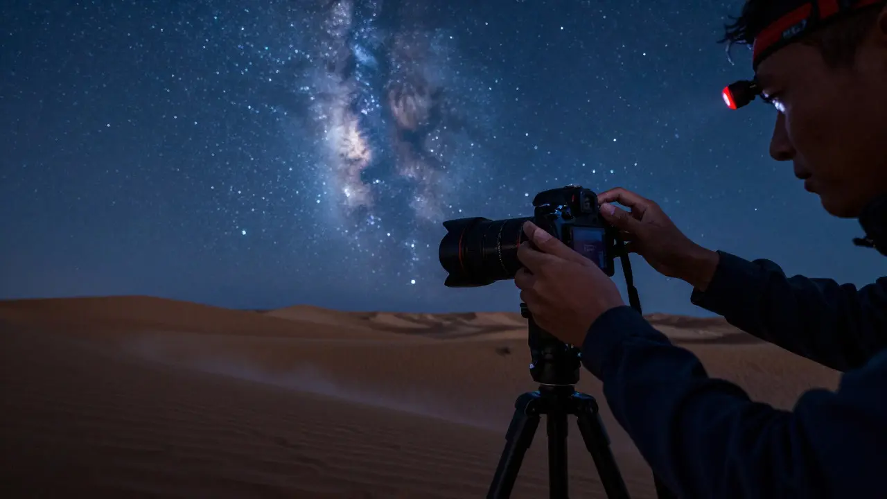 Astrophotography Post-Processing: Enhancing Stars and the Milky Way