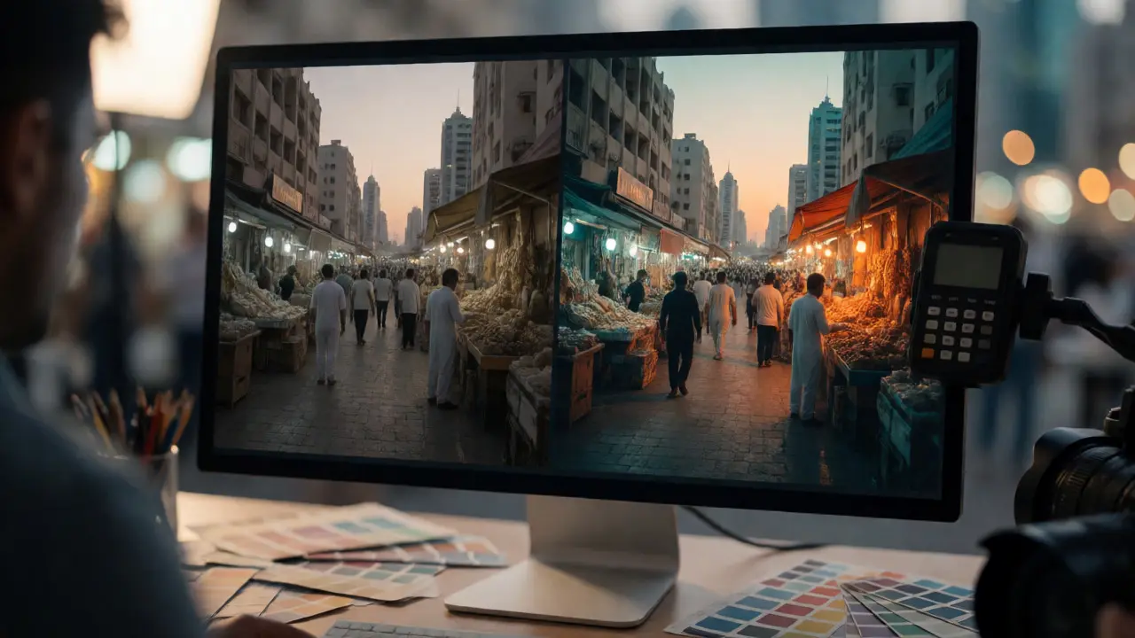 Color Grading in Photography: Mastering Mood and Consistency