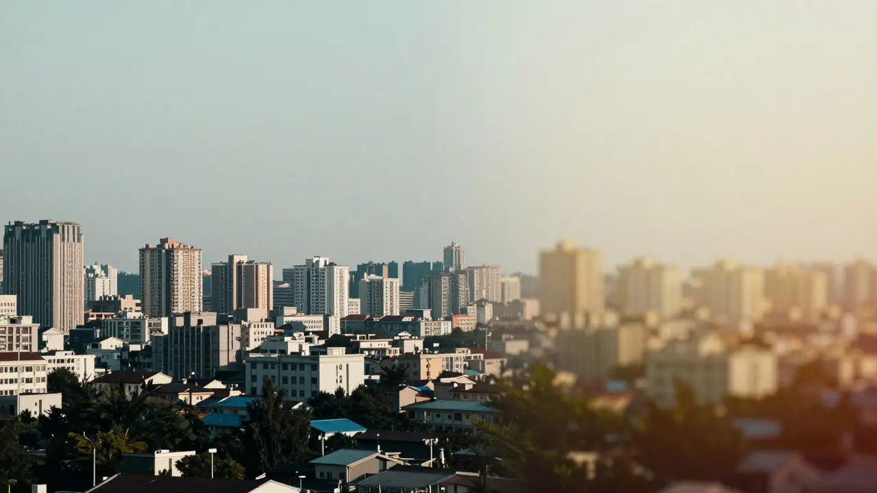 Comparison of a sharp digital photo and a hazy, vintage-styled version