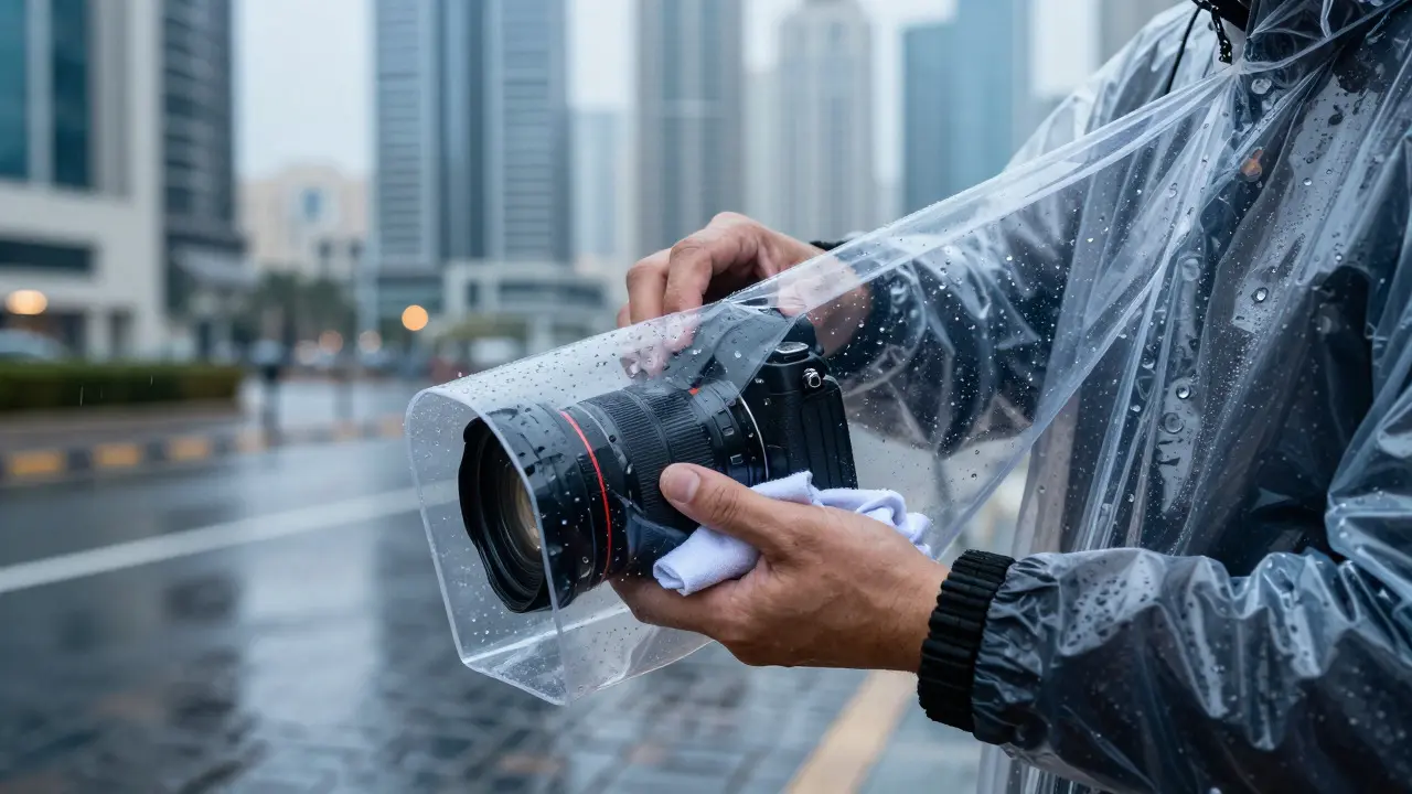 Rainy Travel Photography: Mastering Umbrellas, Covers, and Mood