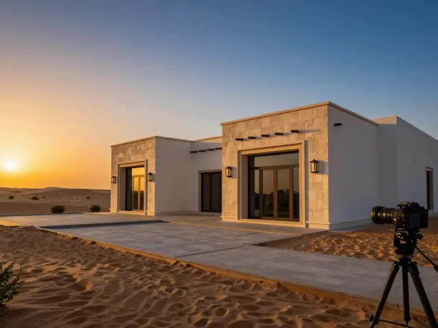 Exterior Lighting for Real Estate: Mastering Golden Hour and Blue Hour