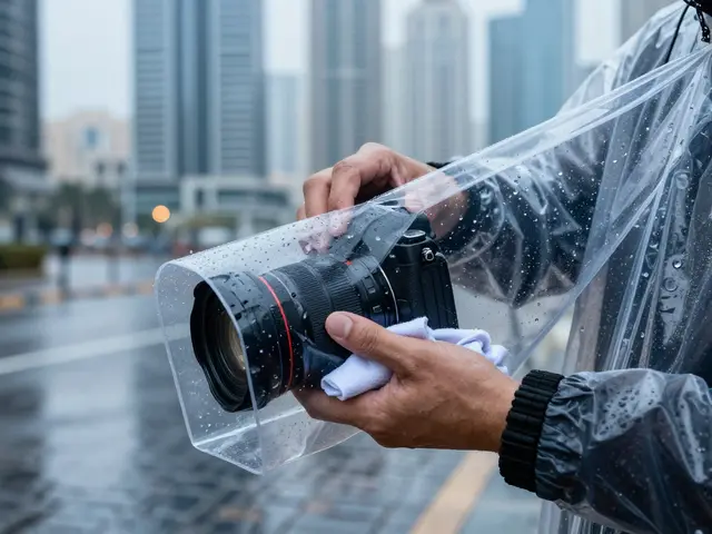 Rainy Travel Photography: Mastering Umbrellas, Covers, and Mood