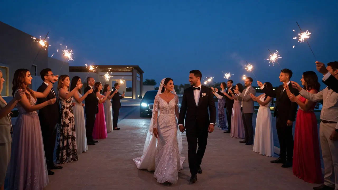 Wedding Exit Photos: The Ultimate Guide to Sparklers, Confetti, and Perfect Timing
