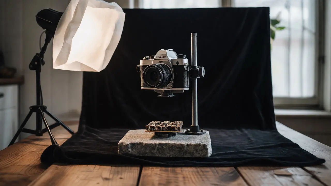 Indoor Macro Setups: Mastering Backgrounds, Stands, and Light