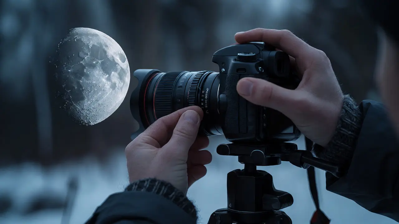 Moon Photography Guide: Mastering Lunar Phases, Exposure, and Surface Detail