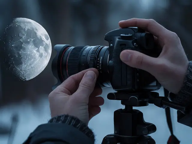 Moon Photography Guide: Mastering Lunar Phases, Exposure, and Surface Detail